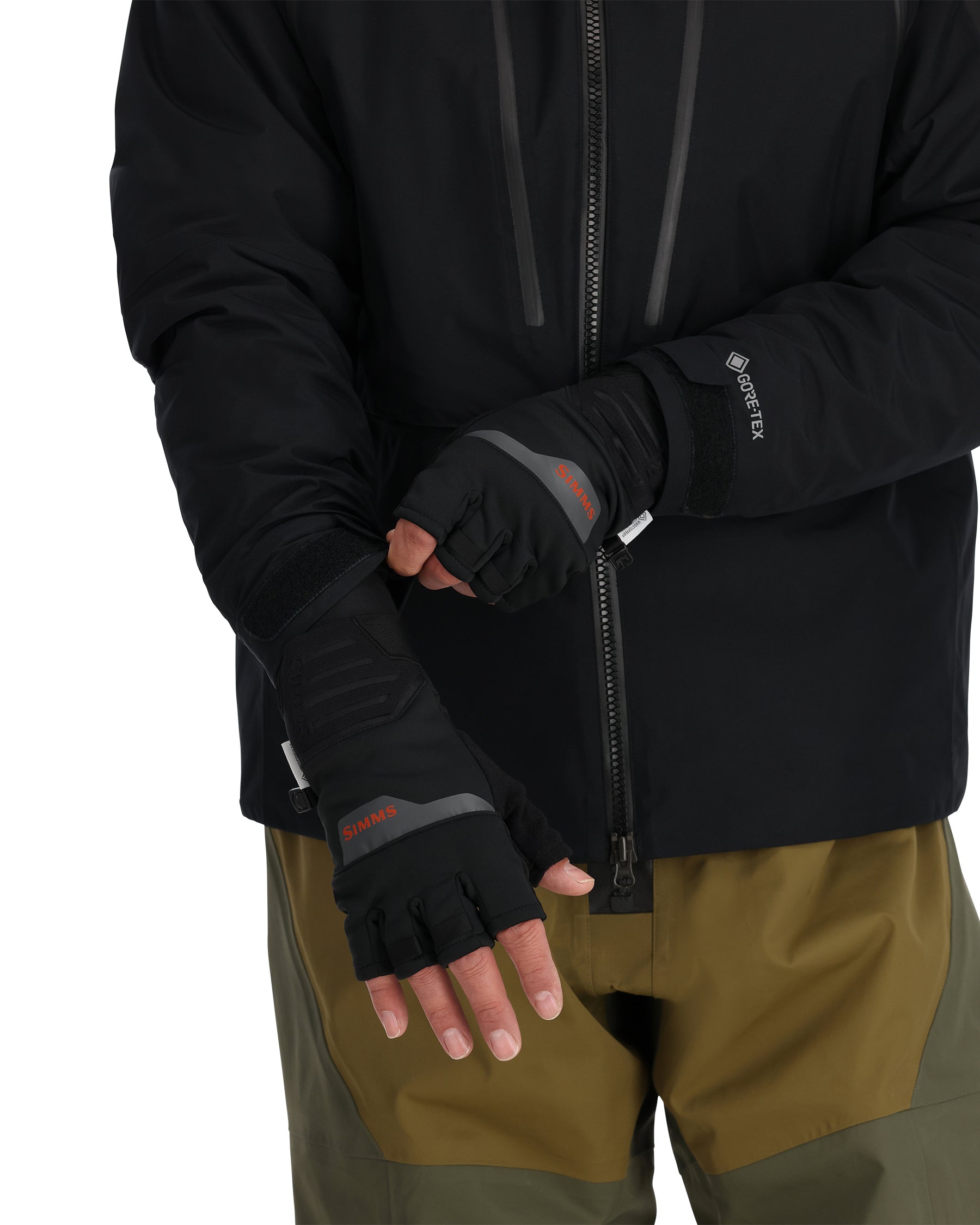 Simms Windstopper Half-Finger Glove