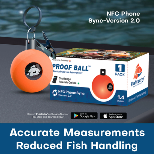 Fishtechy Proof Ball 1/4" Version 2, 1 pack