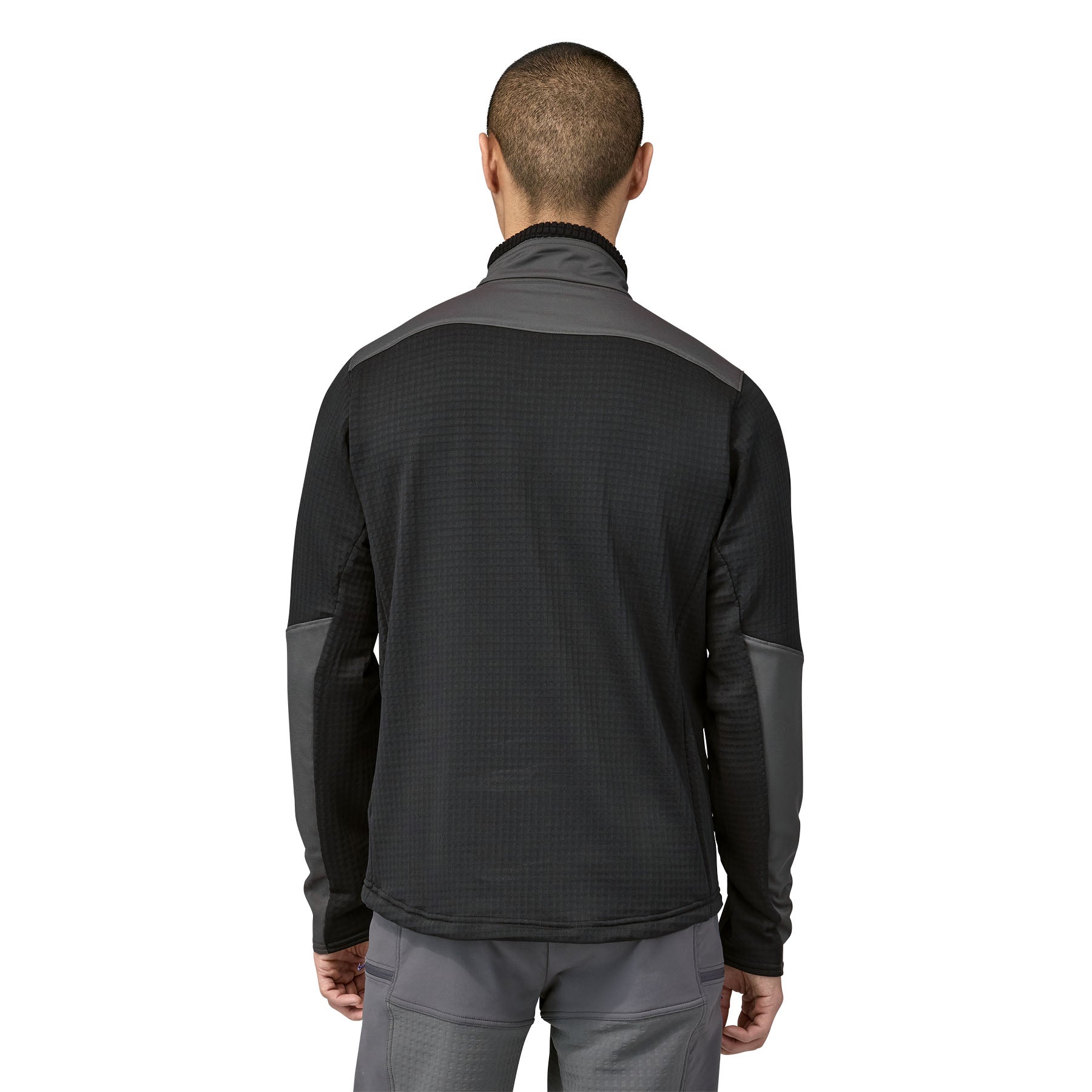 Patagonia M's L/S R1 Fitz Roy 1/4 Zip