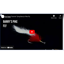 Pike fly - Fly tying step by step Patterns & Tutorials