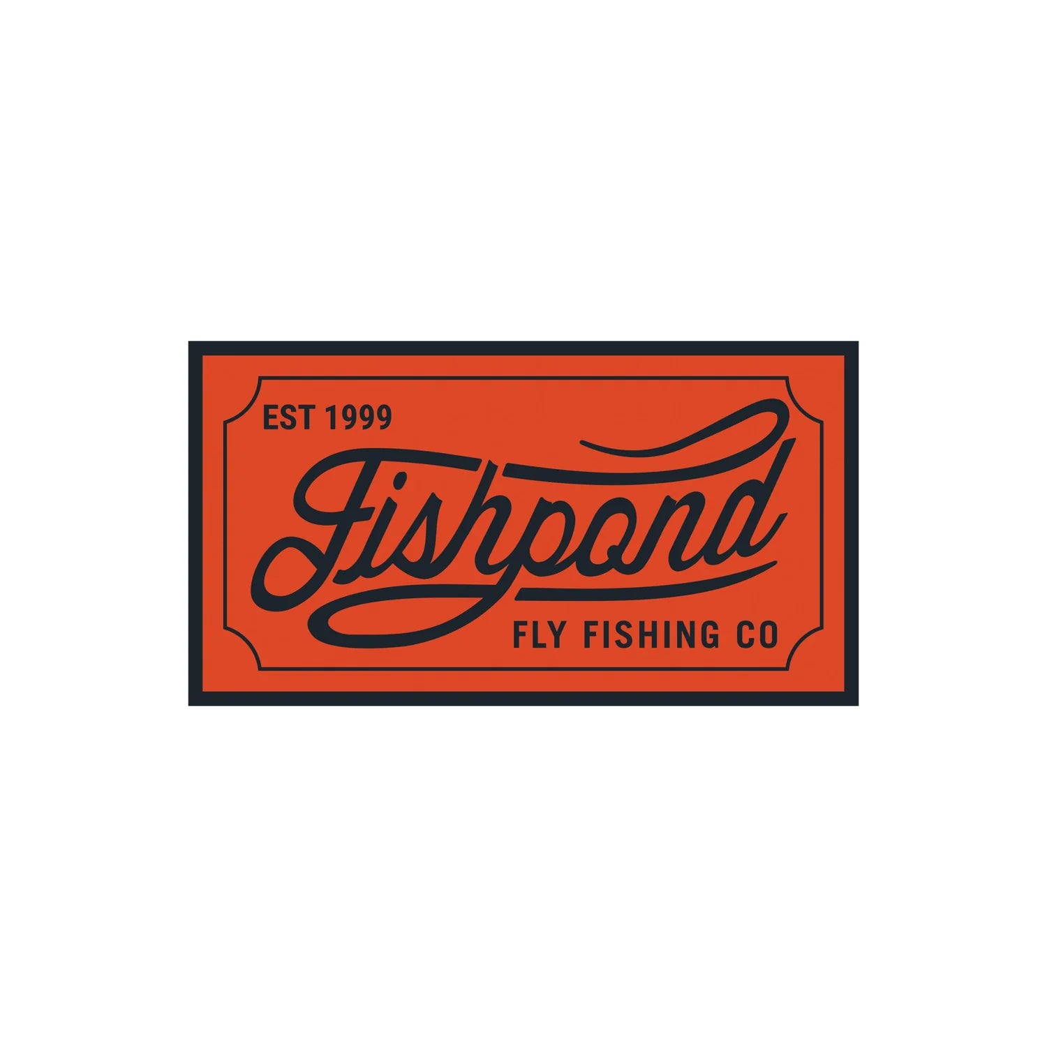Fishpond Heritage Sticker 5"