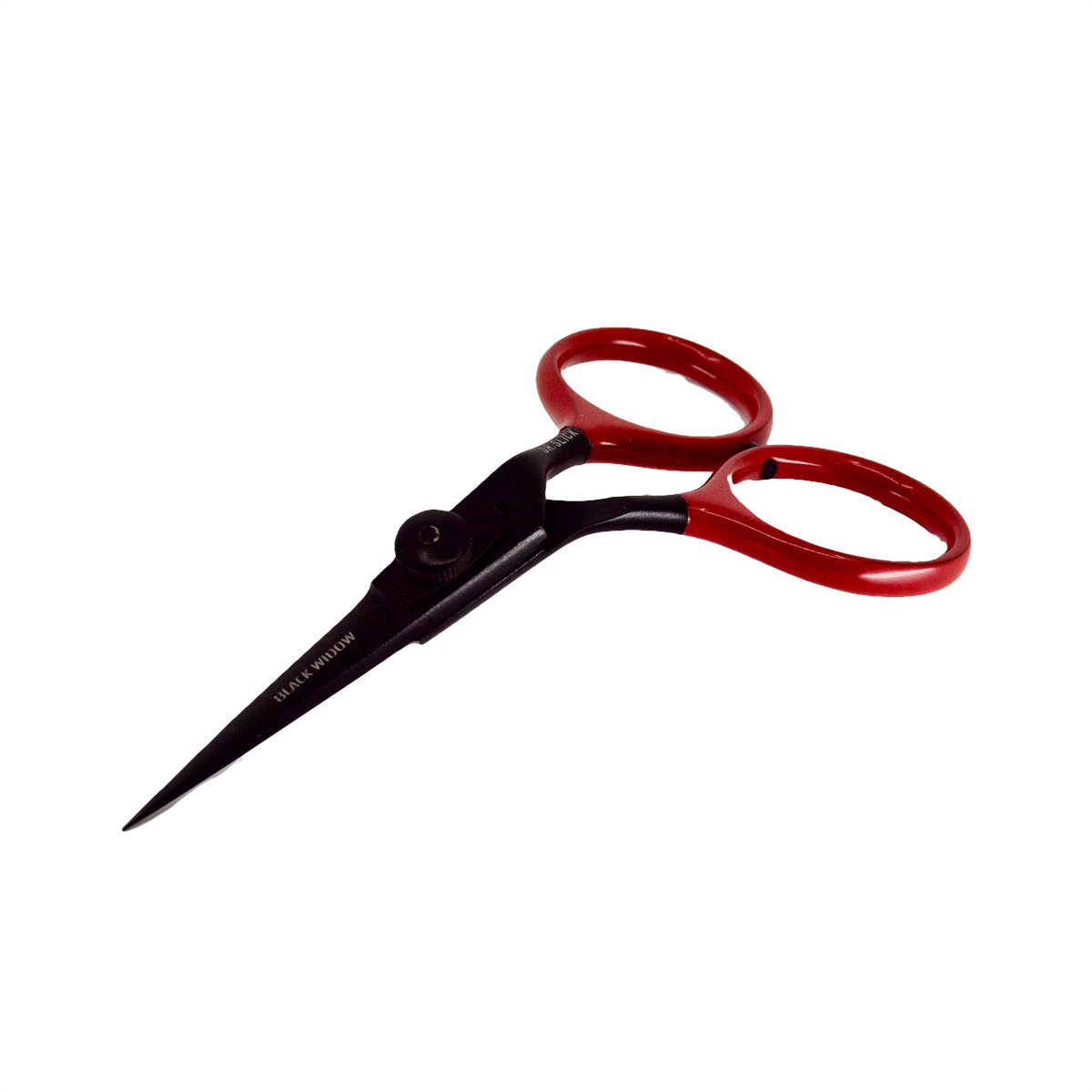 Dr Slick Black Widow Hair Razor Scissor 4 1/2" Bent Shaft