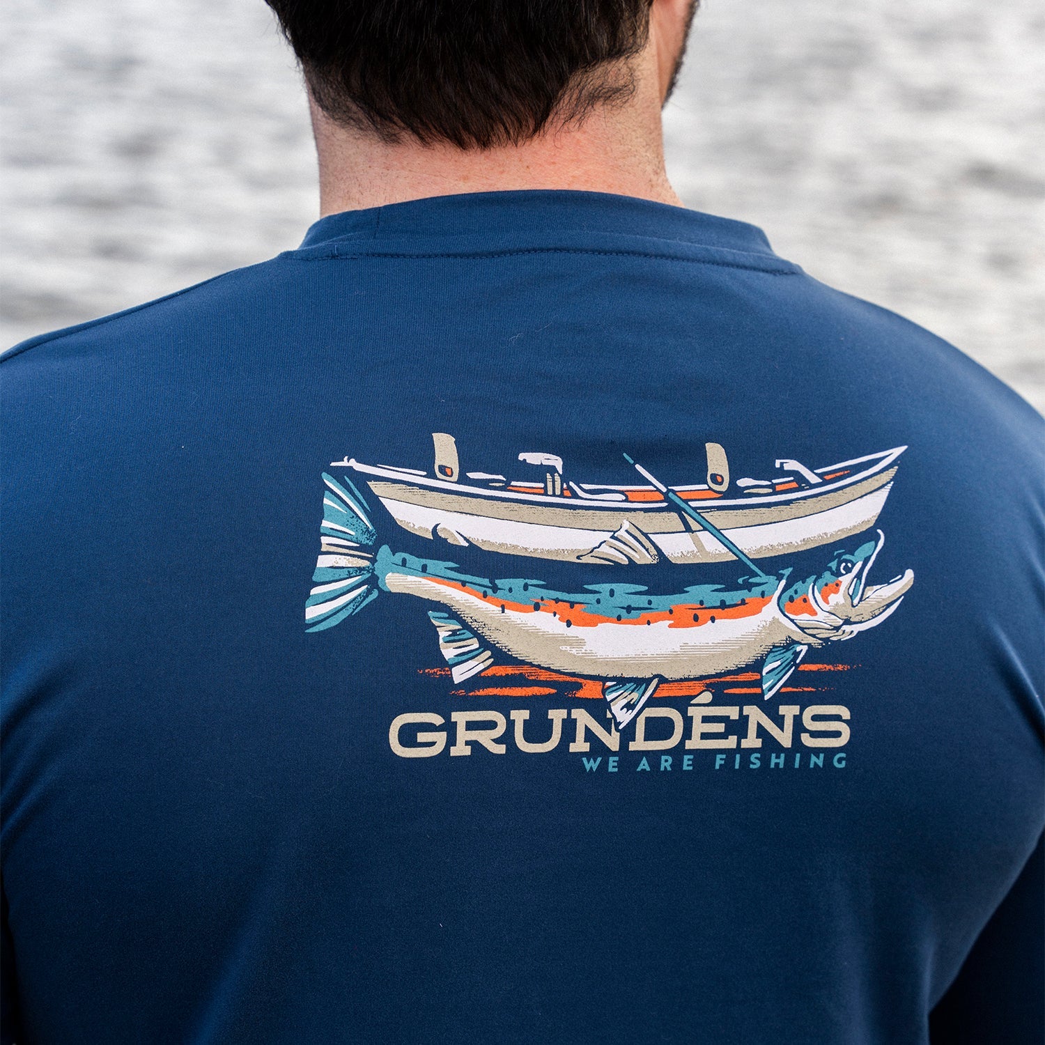 Grundens LS Drift Boat Tech Tee