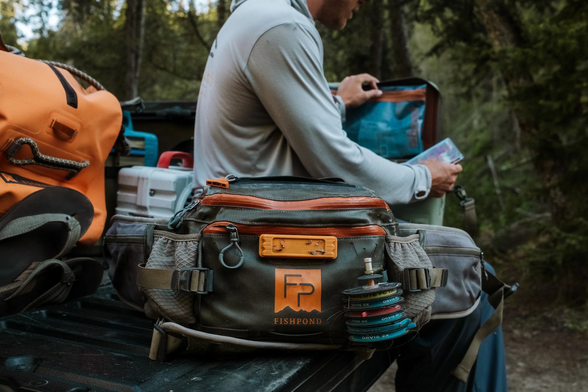 Fishpond Tacky Fly Dock Magpad, Burnt Orange