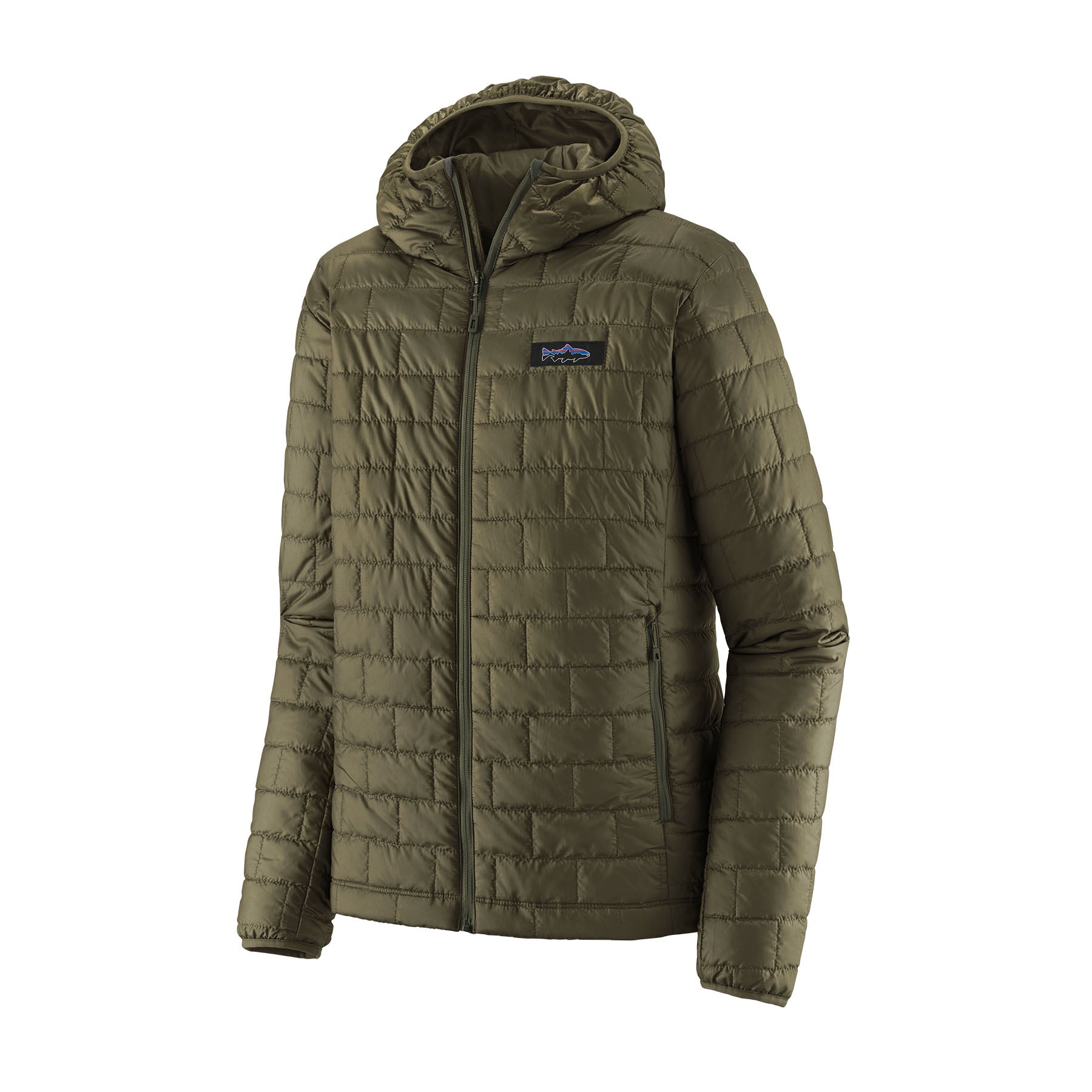 Patagonia M's Nano Puff Fitz Roy Trout Hoody