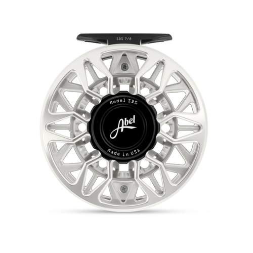 abel sds 7 8 fly reel Abel SDS Ported 7/8 Reel Platinum Black