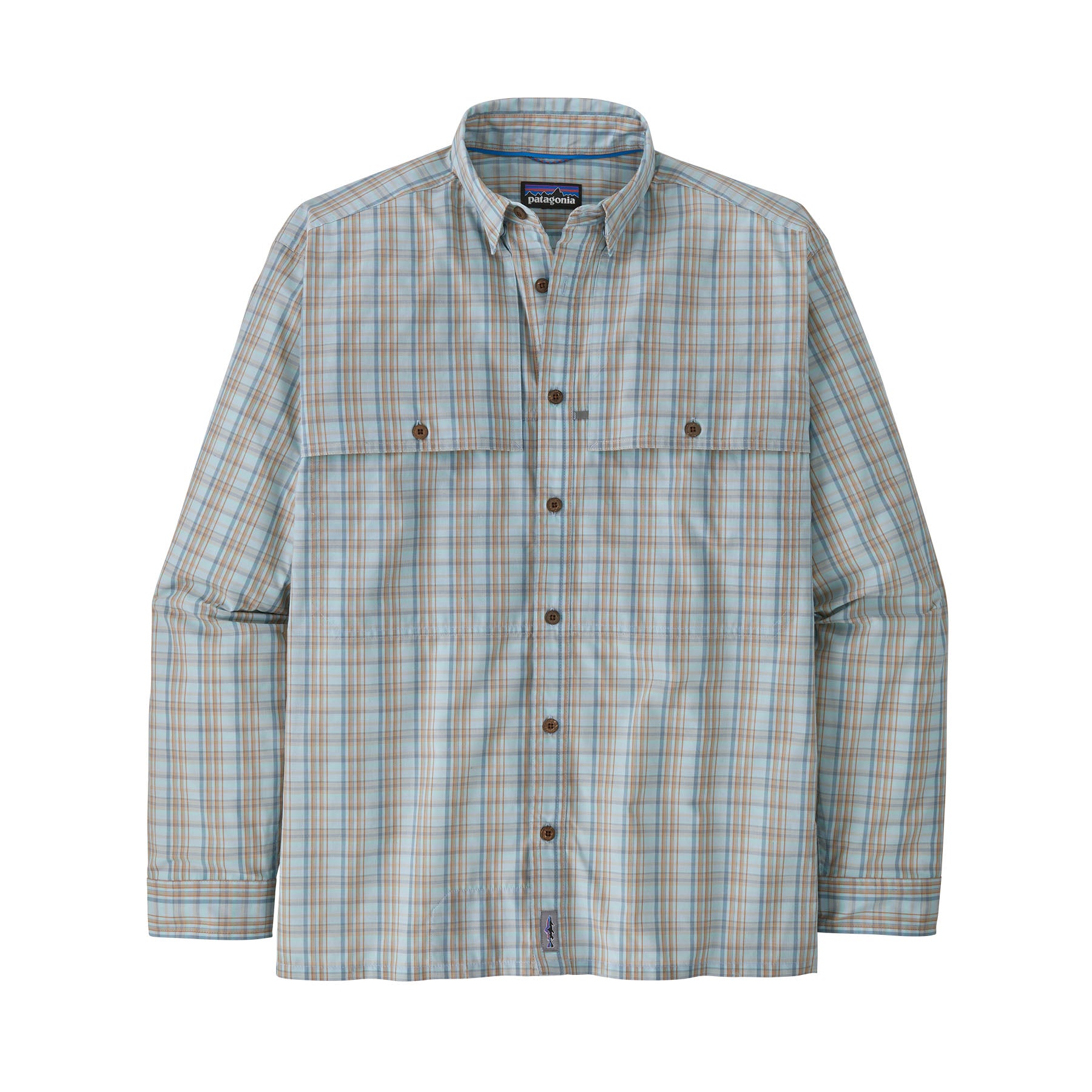03年製 Patagonia Plaid Short Sleeve Shirt PATAGONIA Men's Organic Cotton Red/blue Plaid Short Sleeve
