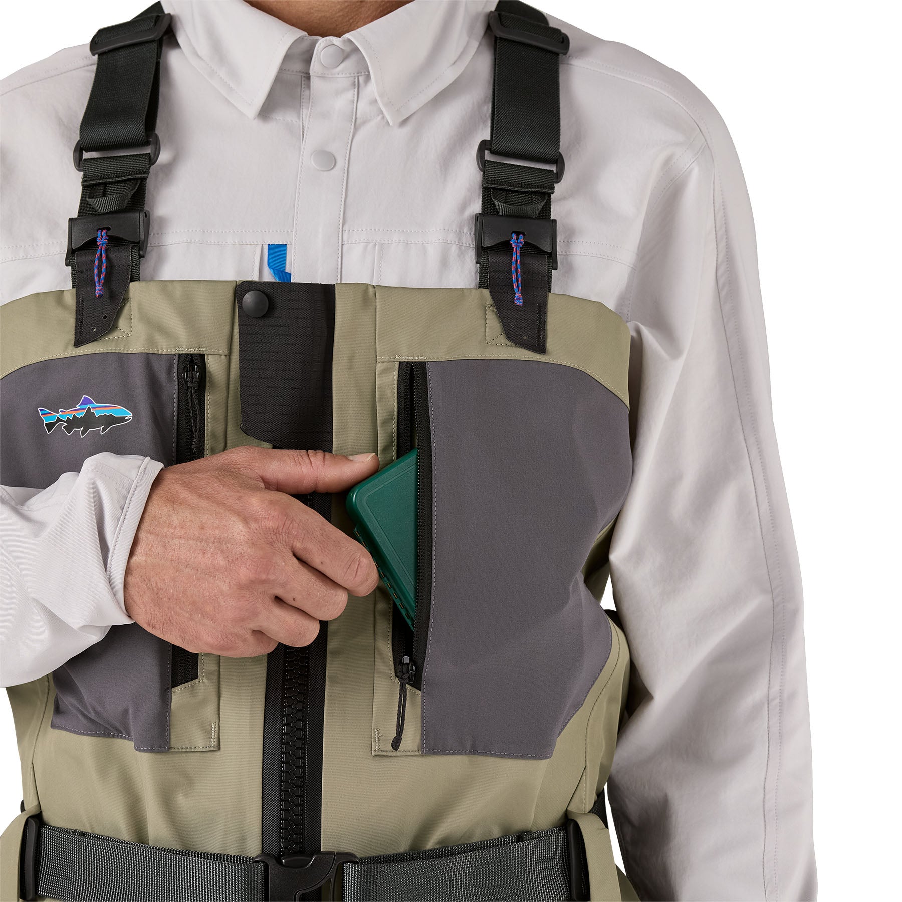 Patagonia Swiftcurrent Traverse Zip Front Wader