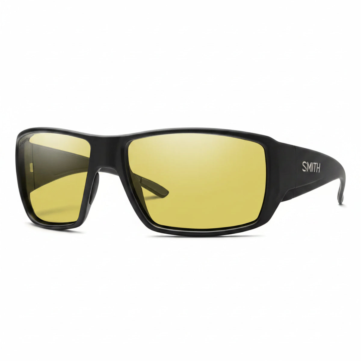 Smith Guide's Choice XL Matte Black ChromaPop Glass Polarized Low Light Yellow