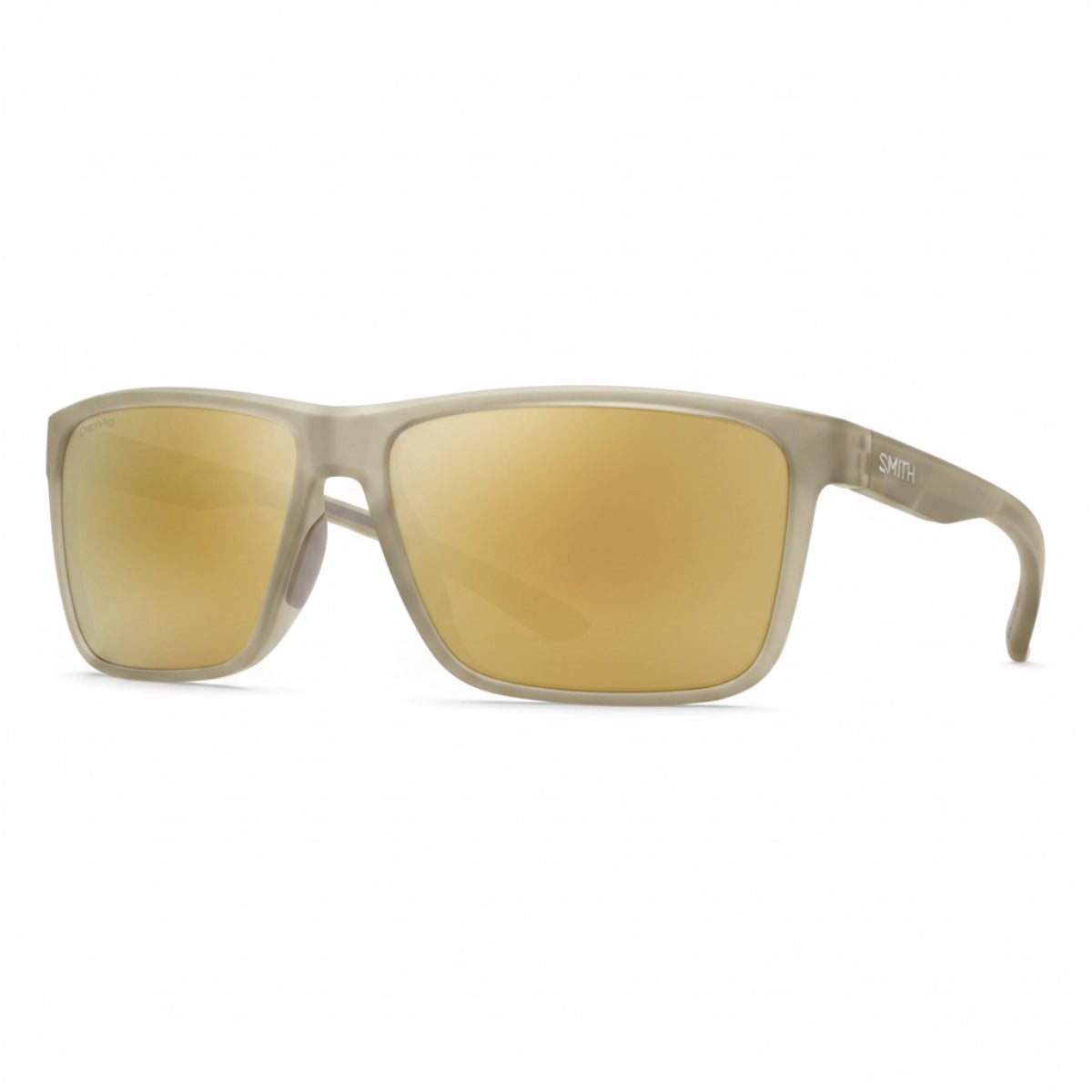 Smith Riptide Matte Summit Crystal ChromaPop Glass Polarized Bronze Mirrow