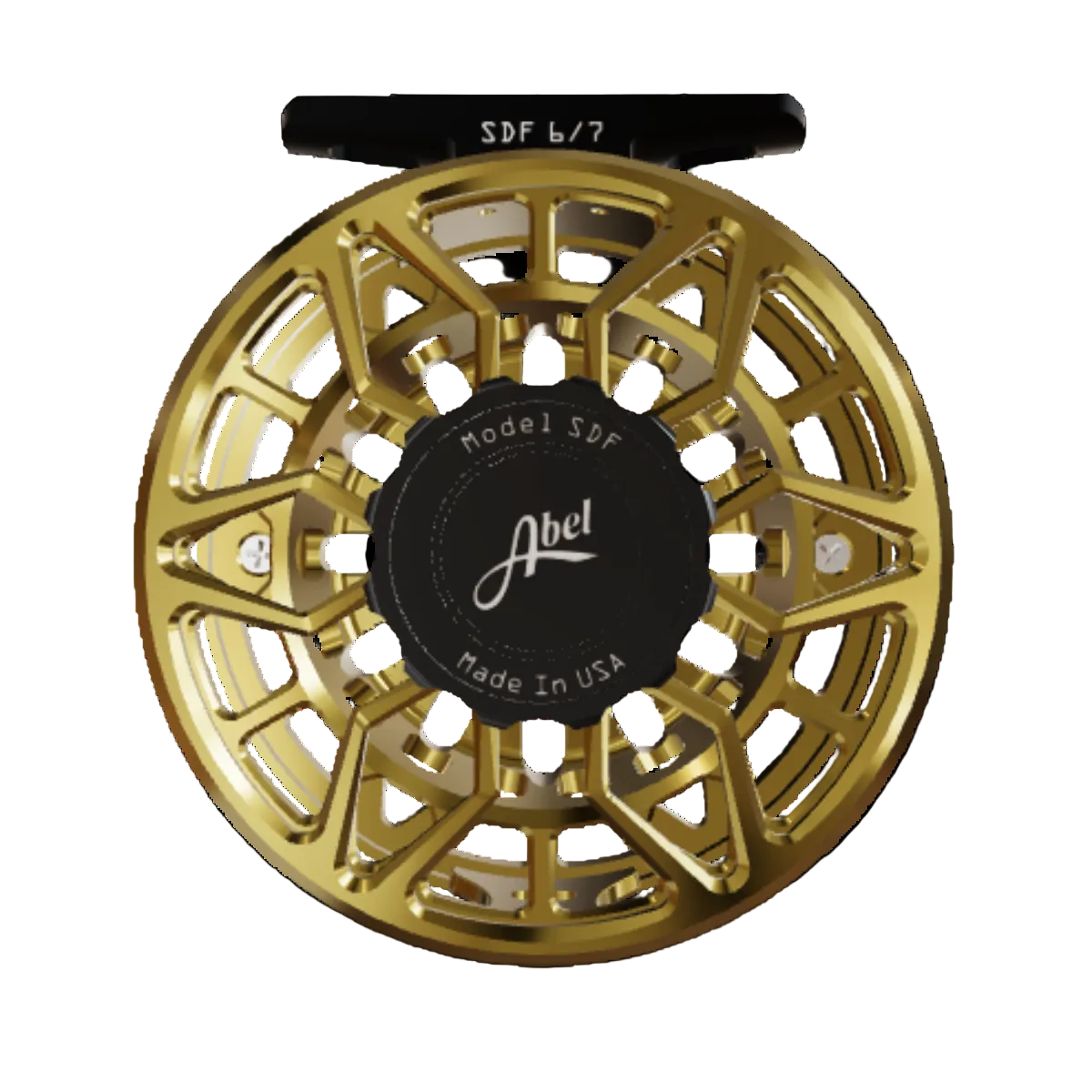 Abel SDF Ported 6/7 Reel Satin Dark Olive