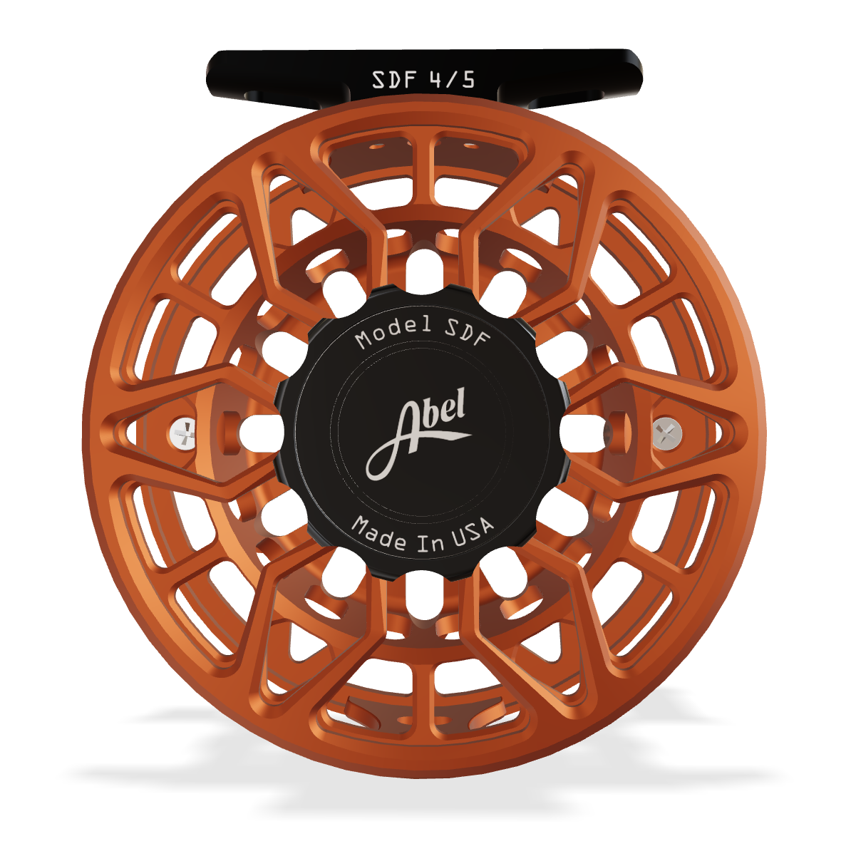 Abel SDF Ported 4/5 Reel Satin Bronze Black