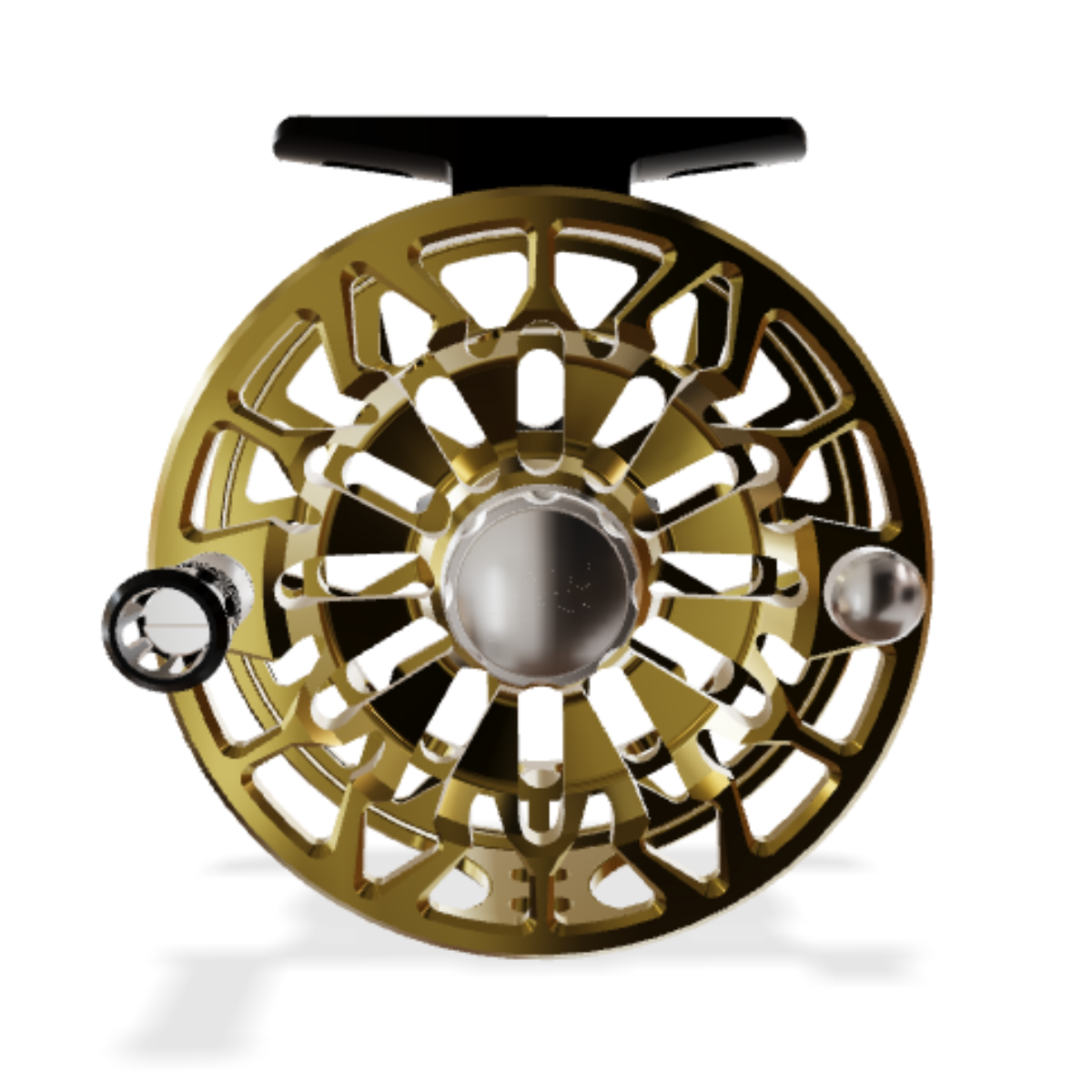 Abel SDF Ported 6/7 Reel Satin Dark Olive
