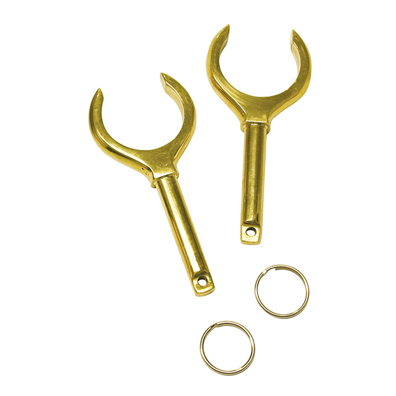 OSG Small Brass Oar Locks - Pair