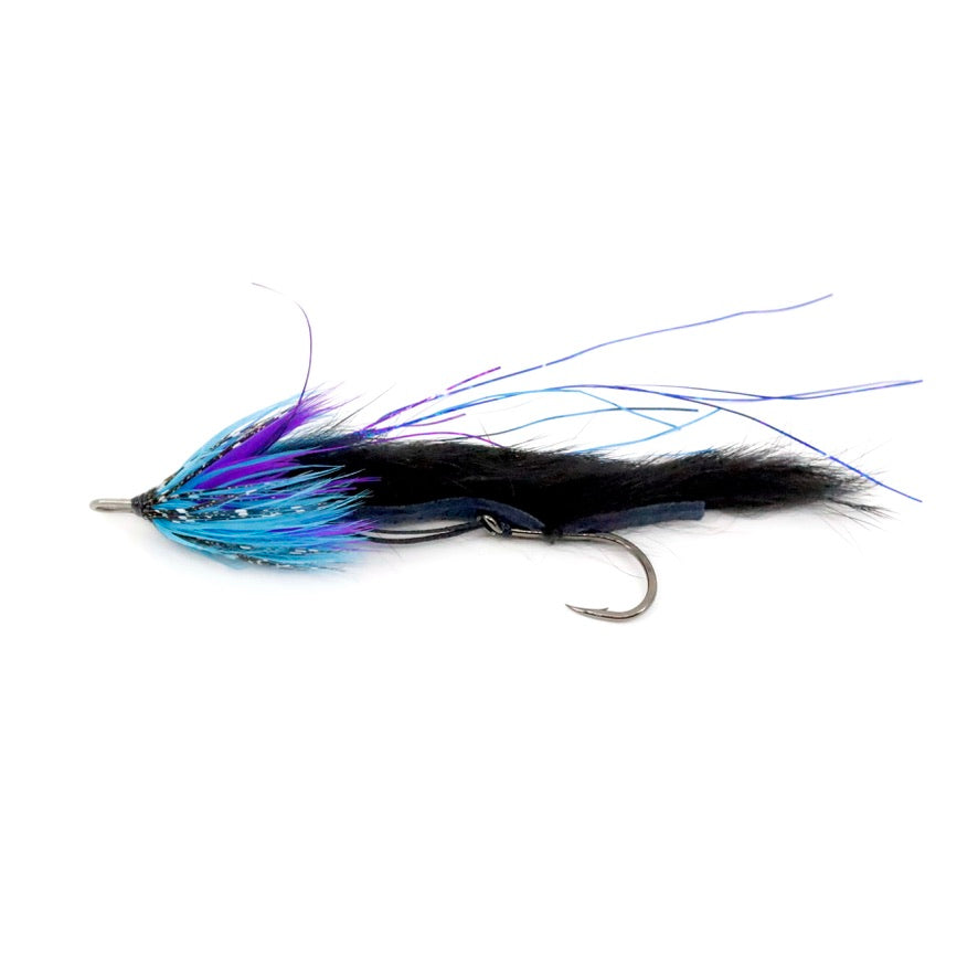 String Leech Black/Blue - Iron Bow Fly Shop