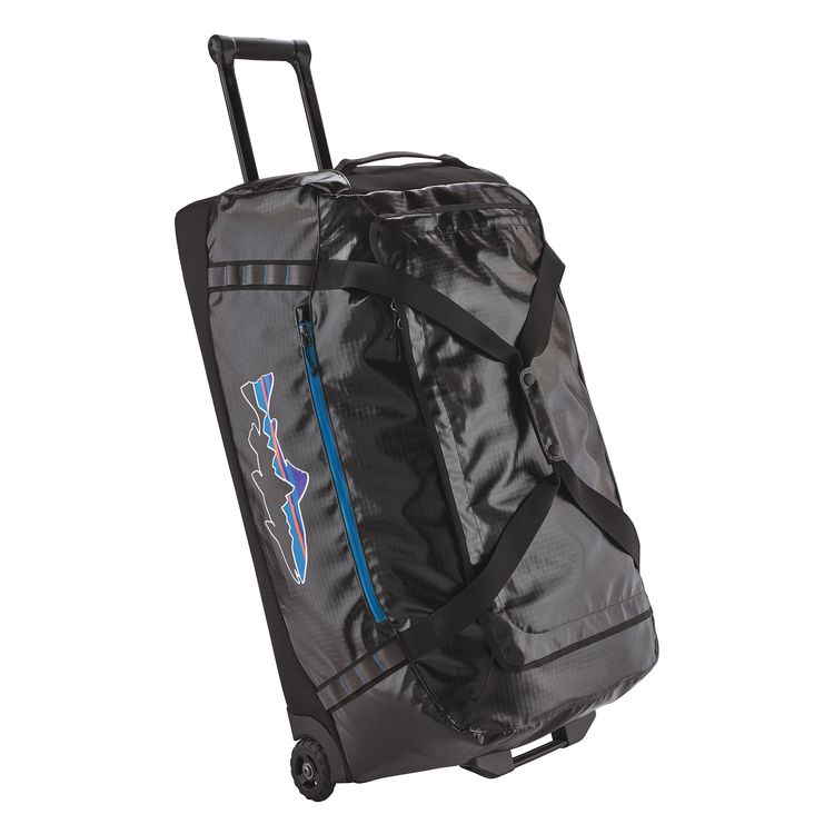 Patagonia Black Hole® Wheeled Duffel Bag 100L with Fitz Roy Trout
