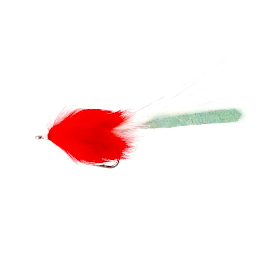 Madson's Pike Fly Red/White