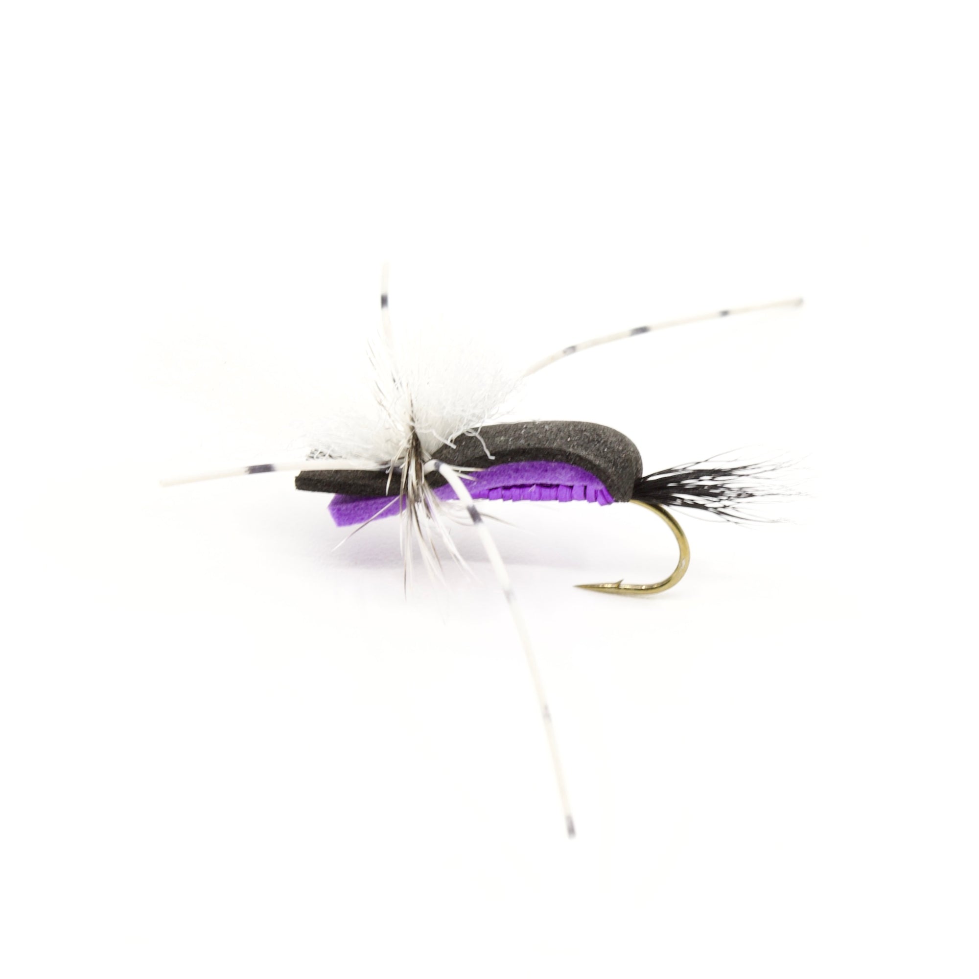 Humpy Chernobyl Purple - Iron Bow Fly Shop