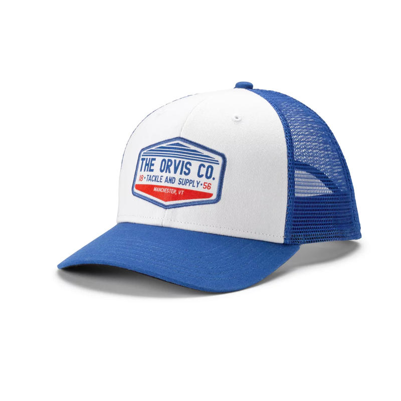 Rocky River Trucker Blue and White