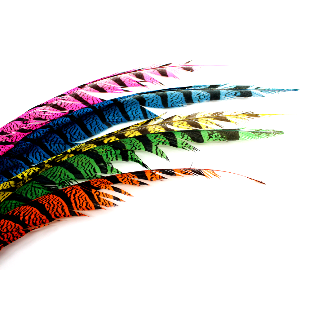 Hareline Lady Amherst Center Tail Feather