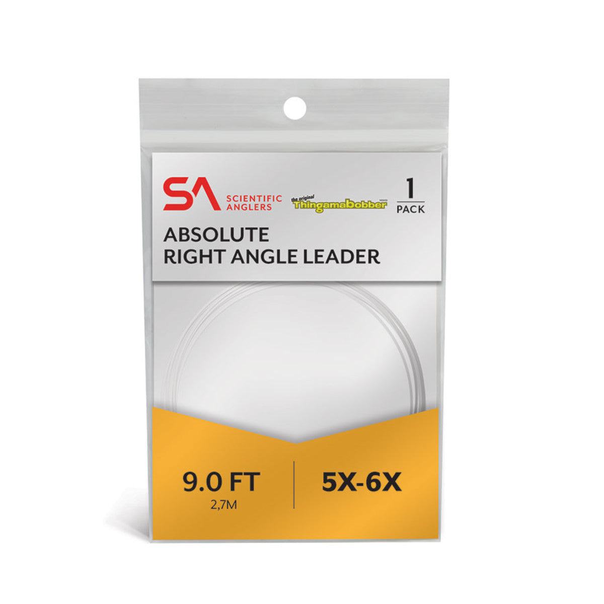 SA Absolute Right 9' Angle Leader with 3/4" Indicator