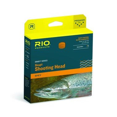 Rio Skagit Max Shooting Head 750gr, Teal/Orange