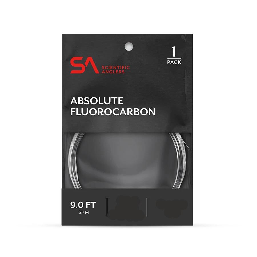SA Absolute Fluorocarbon 9' & 12' Leaders - Iron Bow Fly Shop