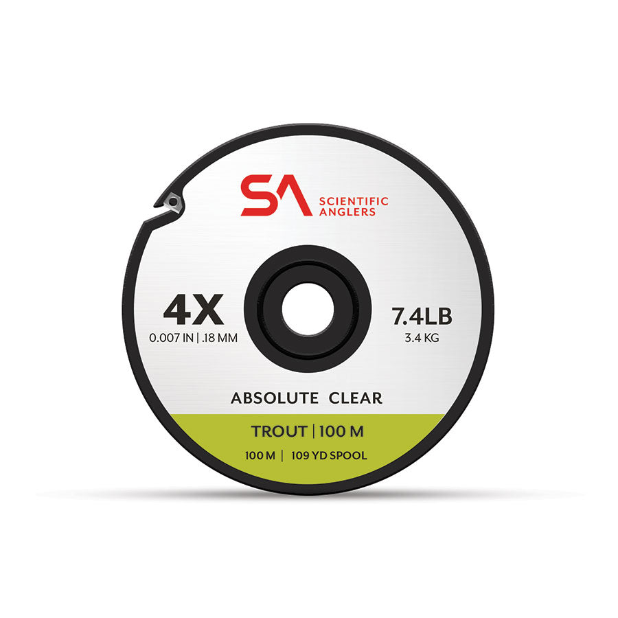 SA Absolute Trout Tippet, 100m - Iron Bow Fly Shop