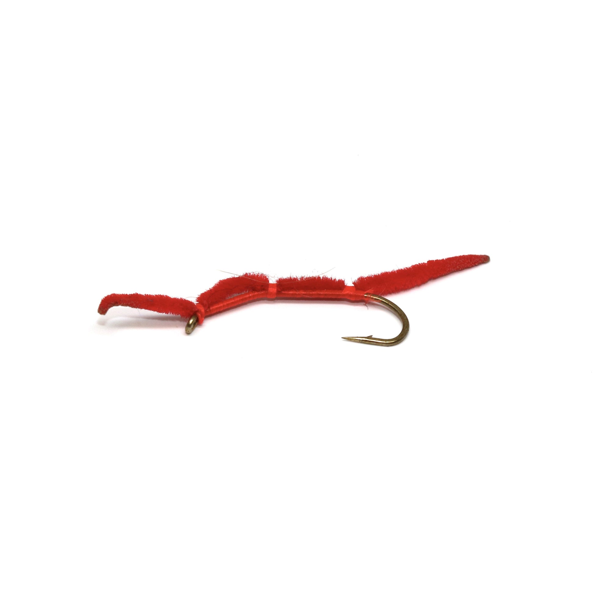 Chenille San Jaun Worm Red Iron Bow Fly Shop - Main Image