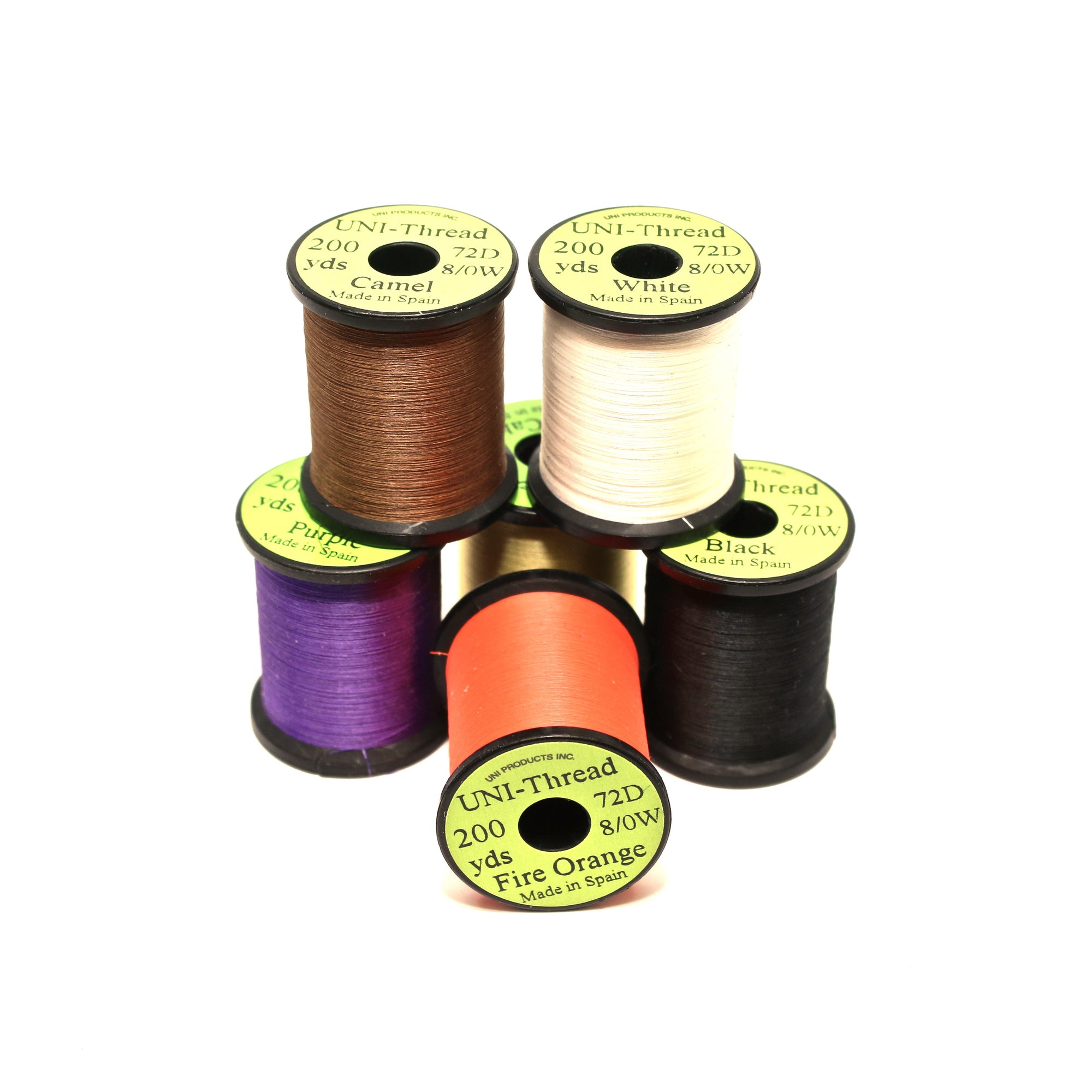 Uni-Thread 8/0 Assorted Colors - Iron Bow Fly Shop