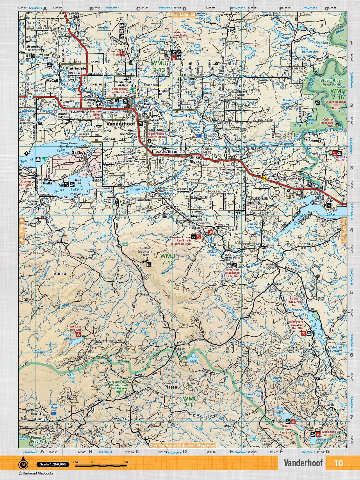 Backroad Mapbook Northern BC