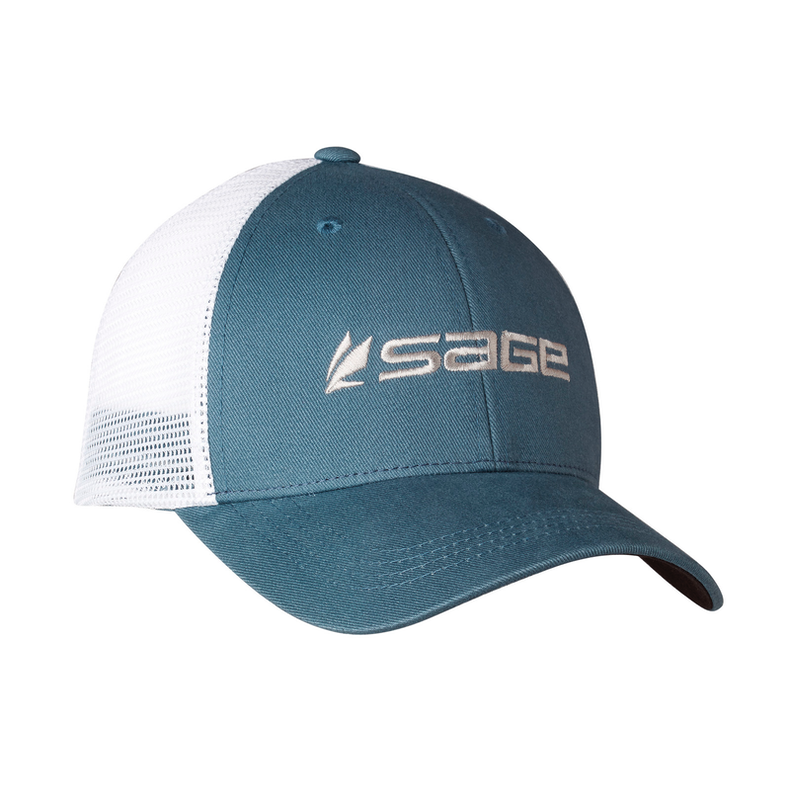 Sage Mesh Back Hat Blue